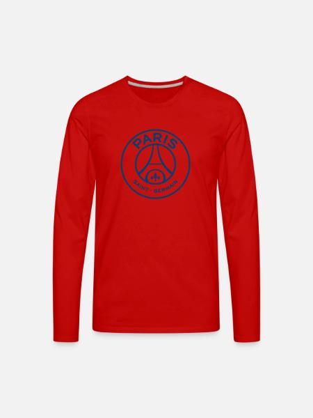 PSG PARIS - Men's Premium Long Sleeve T-Shirt - red