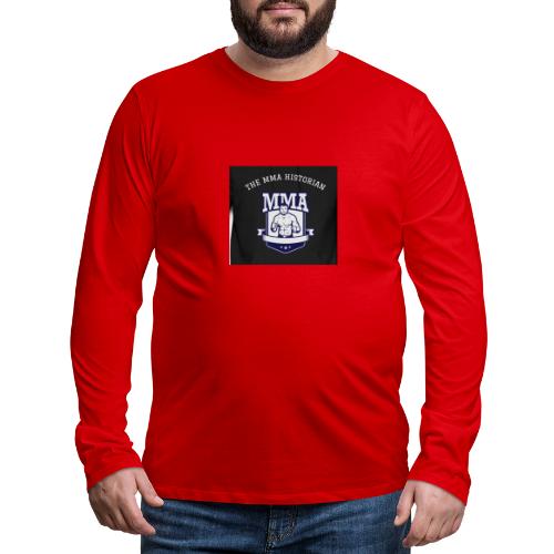 The MMA Historian - Men's Premium Long Sleeve T-Shirt