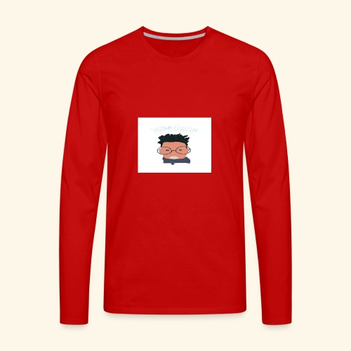 weiweigang logo edit - Men's Premium Long Sleeve T-Shirt