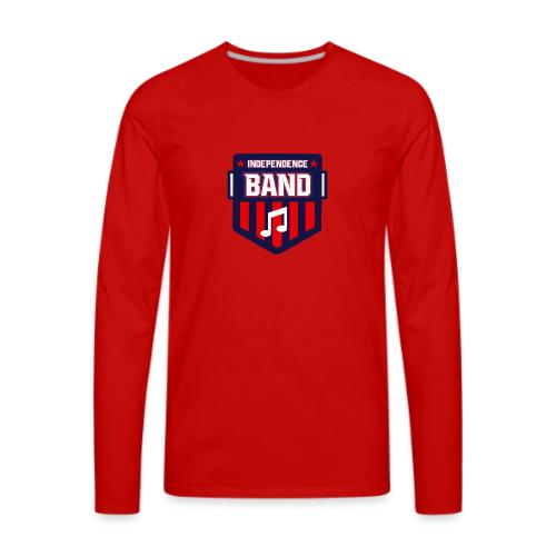 IHS Band Shield Logo - Men's Premium Long Sleeve T-Shirt