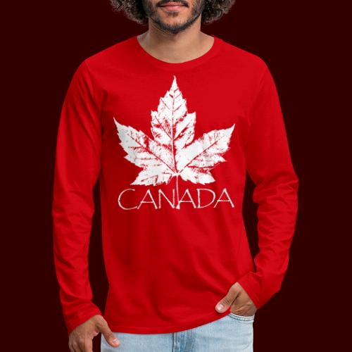 Canada Souvenir Vintage Canada Shirts - Men's Premium Long Sleeve T-Shirt