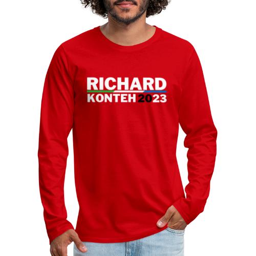 Richard Konteh 2023 - Men's Premium Long Sleeve T-Shirt