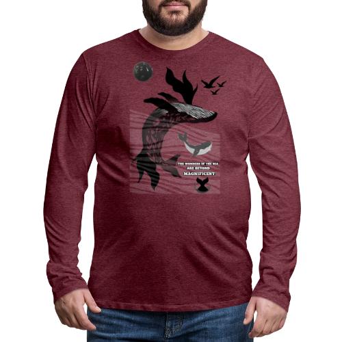 The Wonders Of The Sea - Men's Premium Long Sleeve T-Shirt