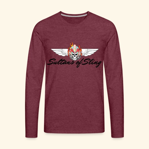 Sultans of Sling Shirt Logo - Men's Premium Long Sleeve T-Shirt