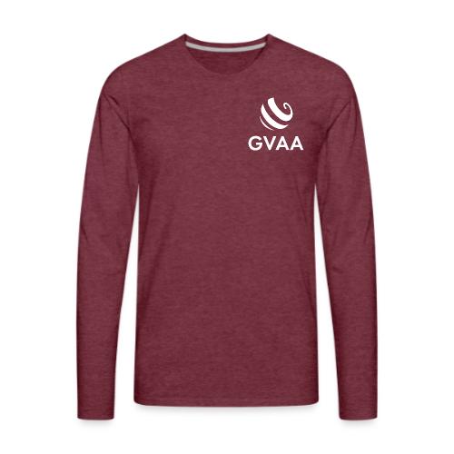 GVAA Merch Stacked White - Men's Premium Long Sleeve T-Shirt
