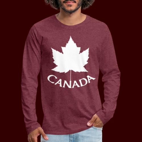 Canada Souvenir Shirts Canada Maple Leaf Gifts - Men's Premium Long Sleeve T-Shirt