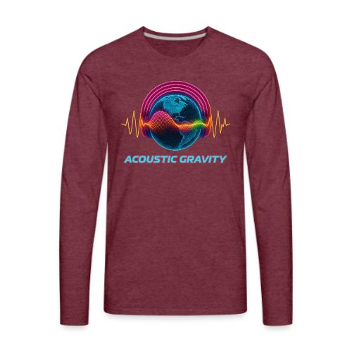 Earth's Headphones - Men's Premium Long Sleeve T-Shirt