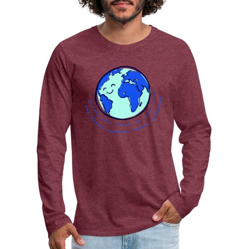 hello theme world - Men's Premium Long Sleeve T-Shirt