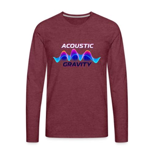 Acoustic Gravity Wave - Men's Premium Long Sleeve T-Shirt