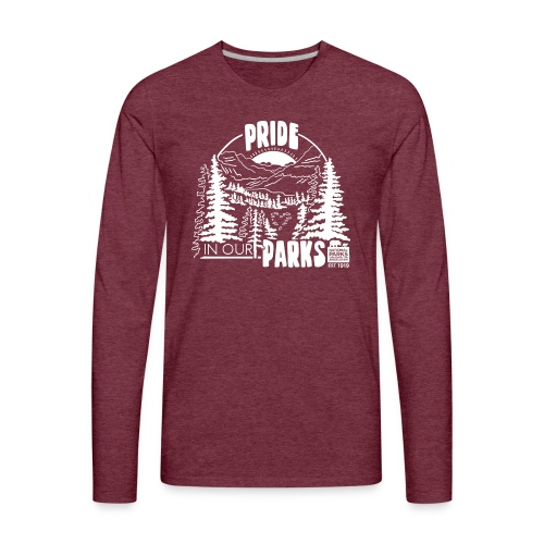 Pride in Our Parks - Men's Premium Long Sleeve T-Shirt