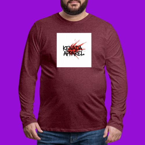 Kenada Apparel graffiti splash - Men's Premium Long Sleeve T-Shirt