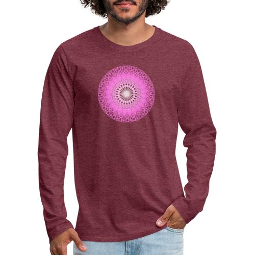 Rejuvenator (Round): Pink - HealingCodeShop.com - Men's Premium Long Sleeve T-Shirt