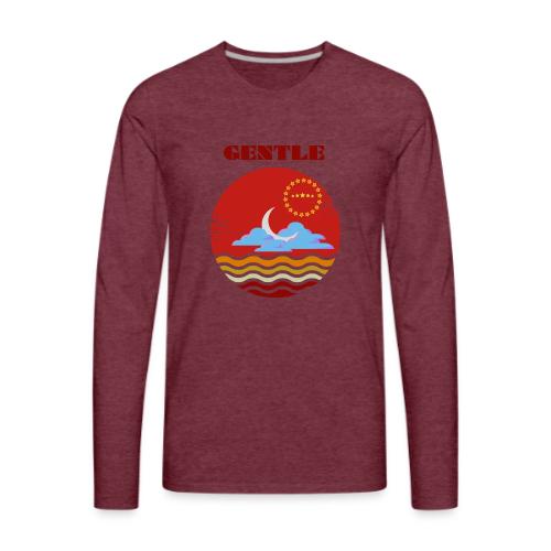 Classic Retro Sunset - Men's Premium Long Sleeve T-Shirt