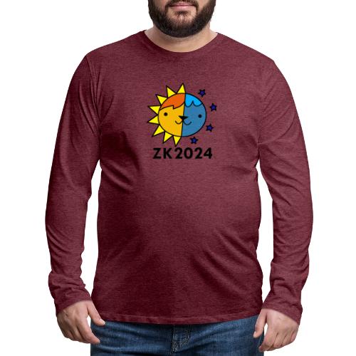 ZK2024 Sun & Moon - Men's Premium Long Sleeve T-Shirt