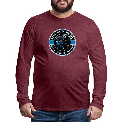 Welcome to the D® Guitar Jam 6 - Men's Premium Long Sleeve T-Shirt
