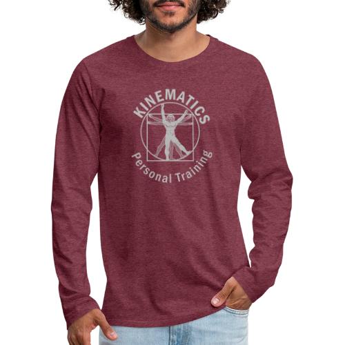 KPT Logo circled with name (light) - Men's Premium Long Sleeve T-Shirt