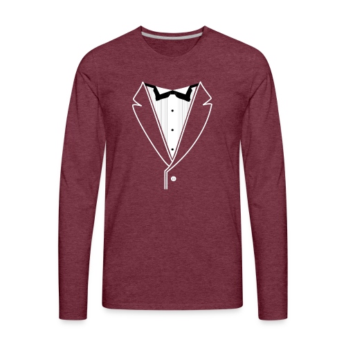 Tuxedo Plain - Men's Premium Long Sleeve T-Shirt