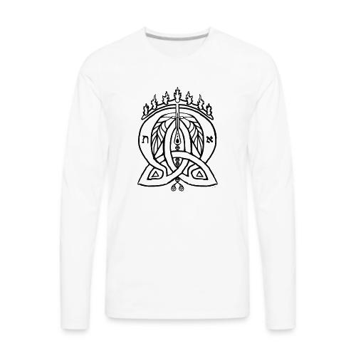 Alpha Omega Trinity - Men's Premium Long Sleeve T-Shirt