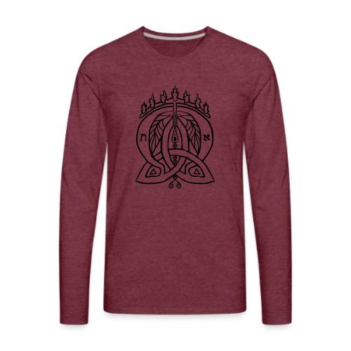 Alpha Omega Trinity - Men's Premium Long Sleeve T-Shirt
