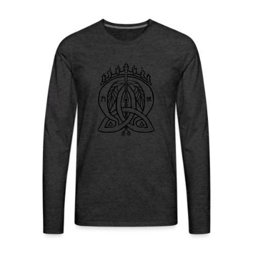 Alpha Omega Trinity - Men's Premium Long Sleeve T-Shirt