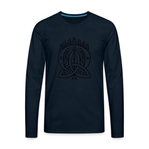 Alpha Omega Trinity - Men's Premium Long Sleeve T-Shirt