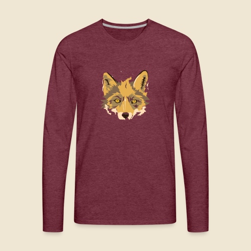 Fox - Men's Premium Long Sleeve T-Shirt