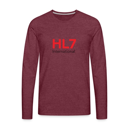 HL7 International - Men's Premium Long Sleeve T-Shirt