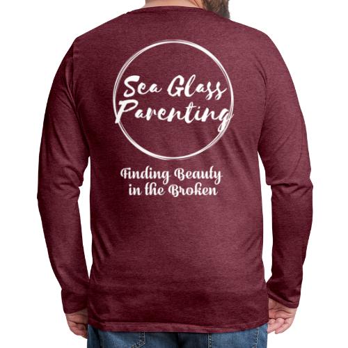 SG Parenting - Beauty in the Broken - Wht - Men's Premium Long Sleeve T-Shirt