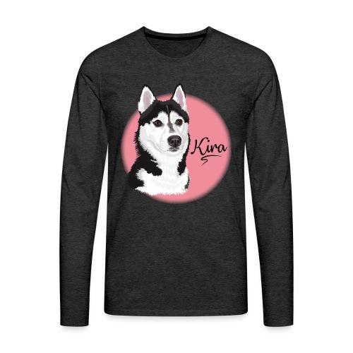 Kira the Husky from Gone to the Snow Dogs - Men's Premium Long Sleeve T-Shirt