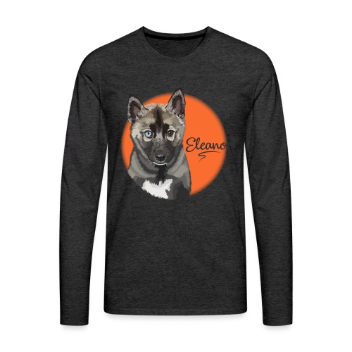 Eleanor the Husky from Gone to the Snow Dogs - Men's Premium Long Sleeve T-Shirt