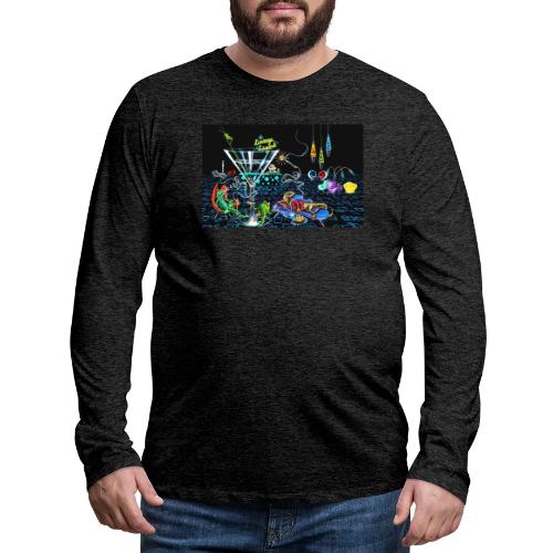 TSEL - Living the Lounge Lizard Life - Men's Premium Long Sleeve T-Shirt
