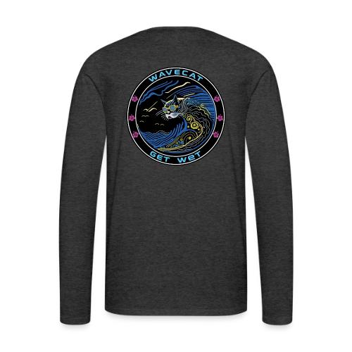 Wavecat Get Wet - Men's Premium Long Sleeve T-Shirt