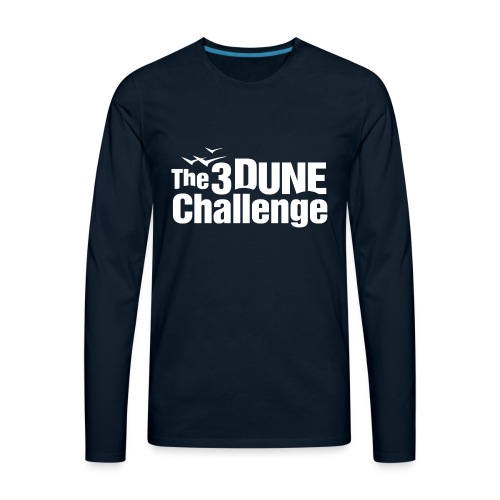 The 3 Dune Challenge - Men's Premium Long Sleeve T-Shirt