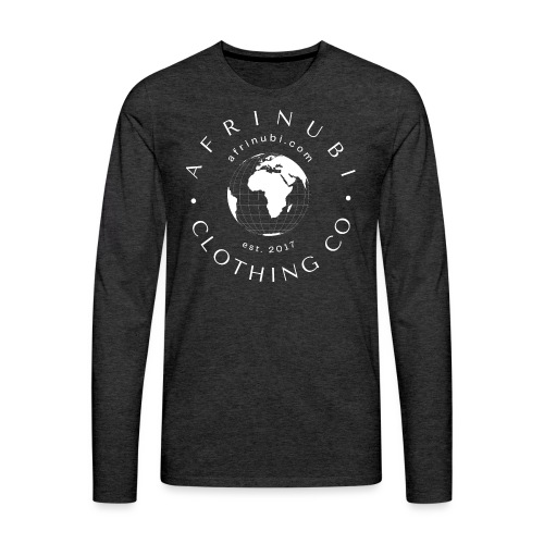 Afrinubi Clothing Clothing Logo - Men's Premium Long Sleeve T-Shirt