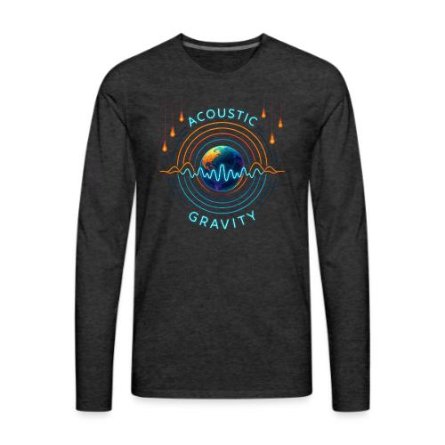 Acoustic Gravity Earth - Men's Premium Long Sleeve T-Shirt