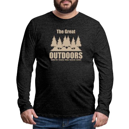 The great outdoors - Clothes for outdoor life - Men's Premium Long Sleeve T-Shirt