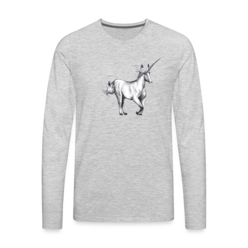 unicorn - Men's Premium Long Sleeve T-Shirt