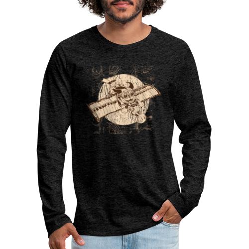 Pug Steampunk - Men's Premium Long Sleeve T-Shirt