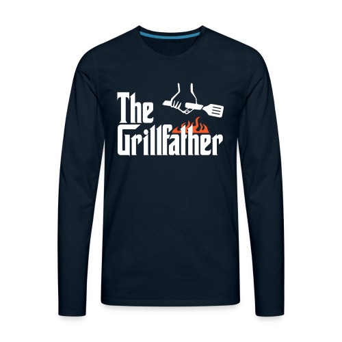 The Grillfather - Men's Premium Long Sleeve T-Shirt