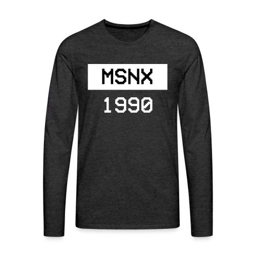 MSNX1990 BRAND LOGO - Men's Premium Long Sleeve T-Shirt