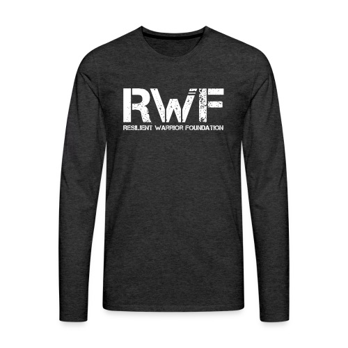 RWF White - Men's Premium Long Sleeve T-Shirt