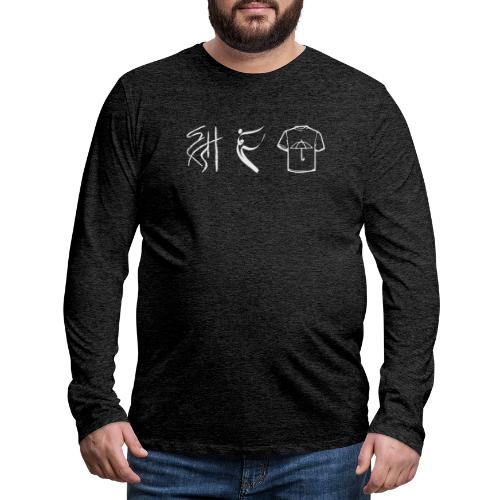 Official Logo - Light - Men's Premium Long Sleeve T-Shirt