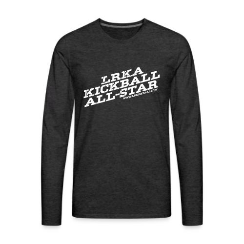 All Star White - Men's Premium Long Sleeve T-Shirt