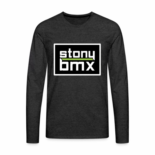Stony Plain BMX Club Logo - Men's Premium Long Sleeve T-Shirt