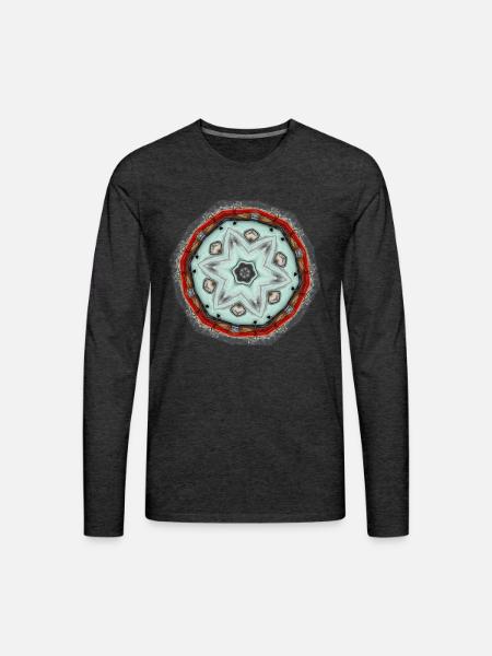 Fantastic Symbol - Men's Premium Long Sleeve T-Shirt - charcoal grey