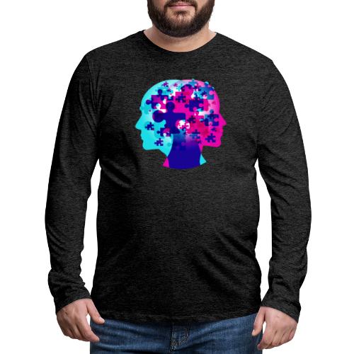 Mind Puzzle - Men's Premium Long Sleeve T-Shirt