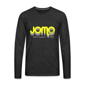 JOMO Yellow - Men's Premium Long Sleeve T-Shirt