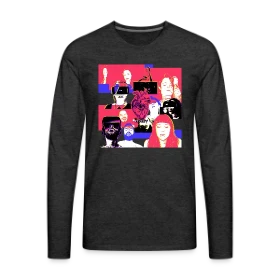 O Face DD - Men's Premium Long Sleeve T-Shirt