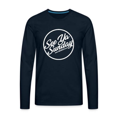 see you white - Men's Premium Long Sleeve T-Shirt