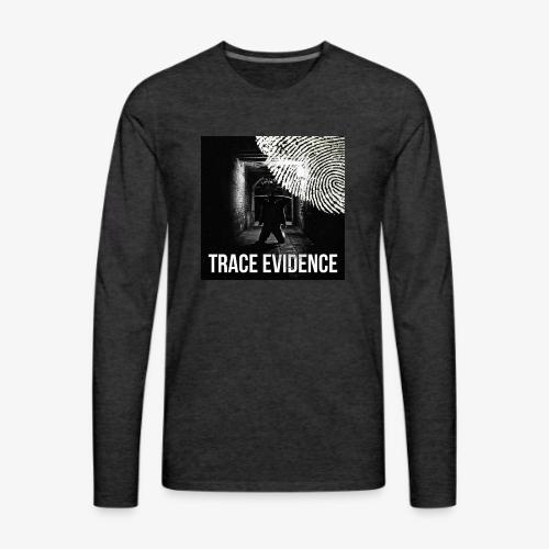 Trace Evidence Logo - Men's Premium Long Sleeve T-Shirt